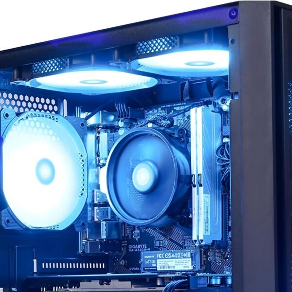 MXZ Gaming PC Desktop Computer, AMD Ryzen 3 4100 3.6GHz, GTX1660S, 16GB (8G*2)DDR4, NVME 500GB SSD, 6RGB Fans, Gamer Desktop Computer(R3 4100|GTX1660S) - Image 4