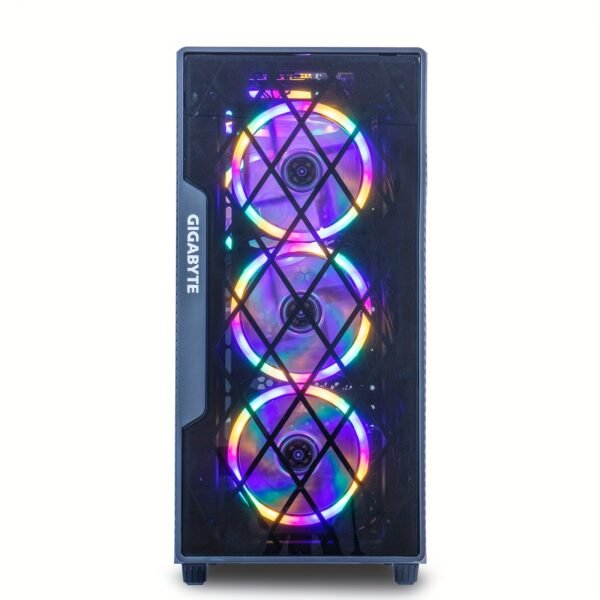 MXZ Gaming PC Desktop Computer, AMD Ryzen 5 4500 3.6GHz, RX 6600, 16GB(8G*2) DDR4, NVME 500GB SSD, 6RGB Fans, Gamer Desktop Computer(R5 4500|RX 6600) - Image 7