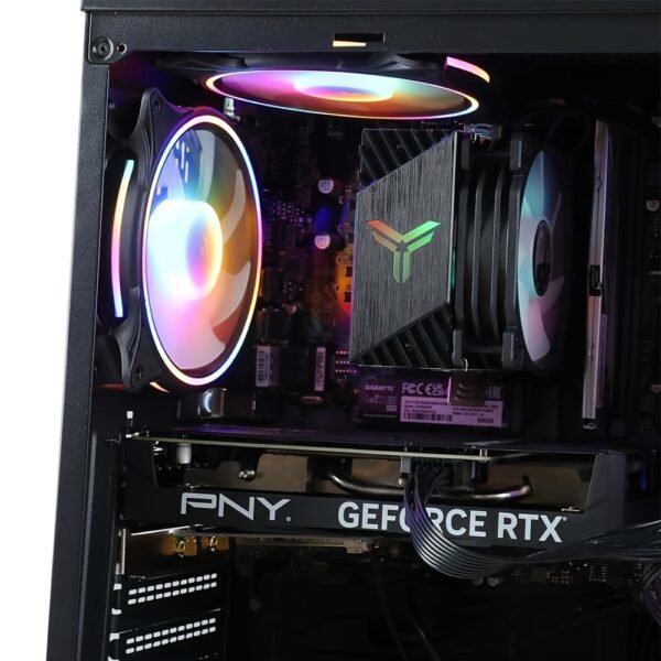 MXZ Gaming PC Computer Intel Core I5 9400F, GeForce RTX 2060, 8G DDR4, NVME M2 500GB, 5 RGB Fans, Gamer Desktop Computer (I5 9400F| RTX 2060) - Image 7