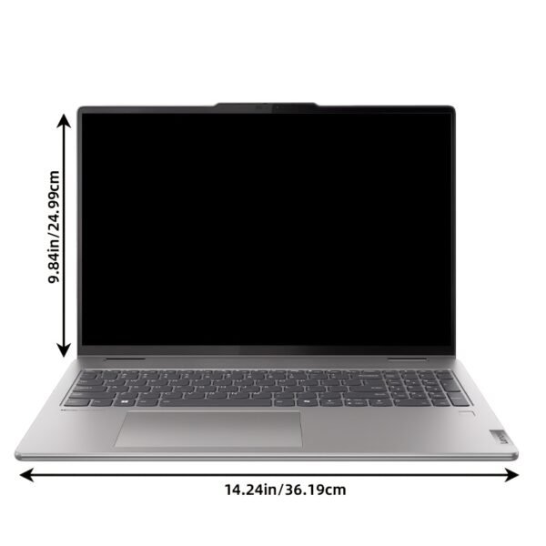 Lenovo Yoga 7 2-in-1 Laptop, 16" WUXGA 2K Touchscreen, AMD Ryzen 7 8840HS, 16GB DDR5 RAM, 2TB SSD, Backlit KB, Fingerprint, Wi-Fi 6E, 1080P Webcam, Windows 11 Home, Artic Gray - Image 9
