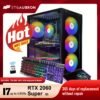 STGAubron Gaming Desktop PC, ICore I7-6700 Up To 4.0G, 32G DDR4, 1T SSD, GeForce RTX 2060 Super 8G GDDR6, 600M WiFi, Wireless 5.0, RGB Fan X 6, RGB Keyboard&Mouse, RGB Mouse Pad, 10th Gen OS