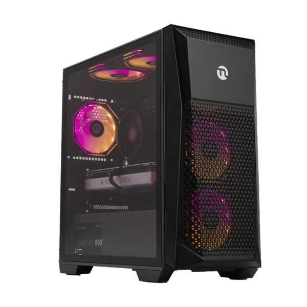 Ningmei Gaming PC AMD Ryzen 7 5700G, AMD Radeon RX 6600, 1TB SSD, 16GB RAM, Gaming Desktop