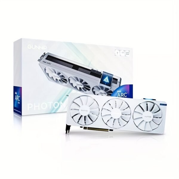 GUNNIR Intel Arc A770 16GB GDDR6 Graphics Card White- 4K Gaming, Ray Tracing, AV1 Encode, Budget-Friendly GPU (Limited Offer) - Image 8