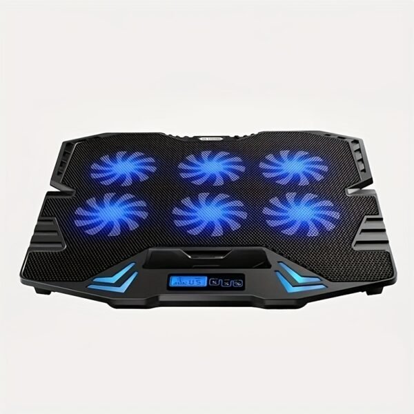As A Father'S Day Gift, 1pc ICE COORE Laptop Heat Sink Gaming 6-Core Exhaust Fan Laptop Stand Silent Computer Heat Sink.