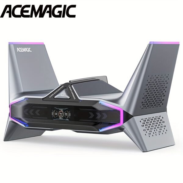 ACEMAGIC STARSHIP M2A Gaming Mini PC I9-12900H(up To 5.0GHz) GeForce RTX 3070M(16GB) 32GB RAM DDR5 1TB PCIe3.0*4 SSD WiFi 6 BT5.2 Dual 2.5G LAN 8K Four Display USB4 Logo Projection