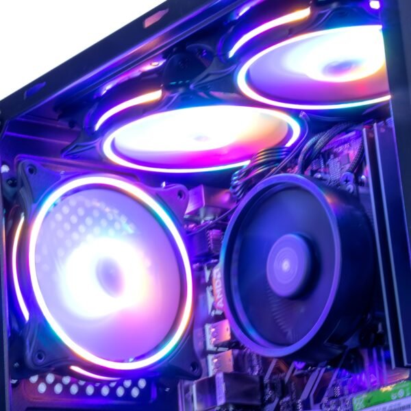 MXZ Gaming PC Computer AMD Ryzen 5 5500 3.6GHz, GeForce GTX 1660S, 16GB(8G*2) DDR4 3200, NVME 500GB SSD, 6RGB Fans, WIFI & Gamer Desktop Computer (R5 5500| GTX1660S) - Image 5