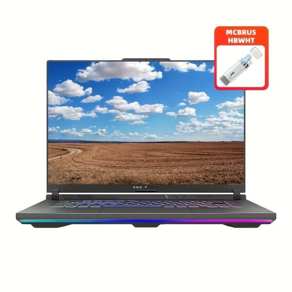 ASUS ROG Strix G16 Gaming Laptop, 16" 240Hz Display, Intel 24-core I9-14900HX, NVIDIA GeForce RTX 4060, 64GB DDR5 RAM, 1TB SSD, WiFi 6, Backlit Keyboard, Windows 11 Home