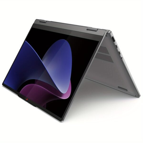 Lenovo IdeaPad 5 14" 2-in-1 Convertible Laptop - Intel Core i7-150U 10-Core Processor, 16GB LPDDR5 RAM & 2TB SSD, WUXGA IPS Touchscreen (1920x1200), Wi-Fi 6, Backlit Keyboard, Fingerprint Reader, Windows 11 Home - Luna Grey, Touchscreen Notebook, Thin Bezel Display, Highresolution Screen, Portable Computing, Sleek Design, Highquality Display, Business Professionals - Image 5