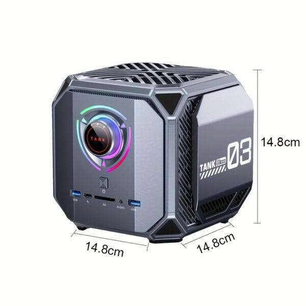 ACEMAGIC M1A Gaming Mini PC, I7 12700H(14C/20T, Up To 4.7GHz) Mini Desktop, RTX 3060, 32GB DDR5 & 1TB PCle3.0x4 SSD/8K 4-Screen/WiFi6/DP1.4/USB 4 Gaming Computer - Image 2