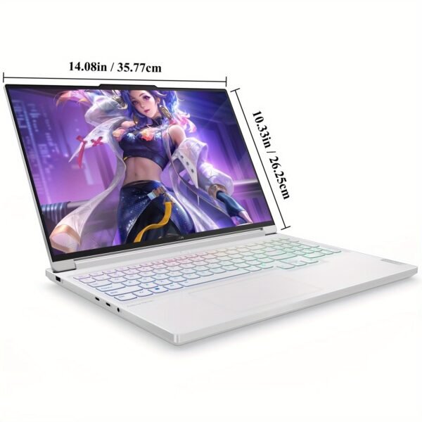 Lenovo Legion 7i Gaming Laptop, 16" 2560 x 1600 240Hz, Intel Core i7-14700HX, NVIDIA RTX 4060, 32GB DDR5, 1TB SSD, Backlit KB, Numeric Keypad, Fingerprint, FHD Camera, Wi-Fi 6E, Windows 11 Home, Glacier White - Image 10