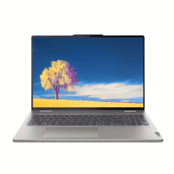 Lenovo Yoga 7 2-in-1 Laptop, 16" WUXGA 2K Touchscreen, AMD Ryzen 7 8840HS, 16GB DDR5 RAM, 1TB SSD, Backlit KB, Fingerprint, Wi-Fi 6E, 1080P Webcam, Windows 11 Home, Artic Gray