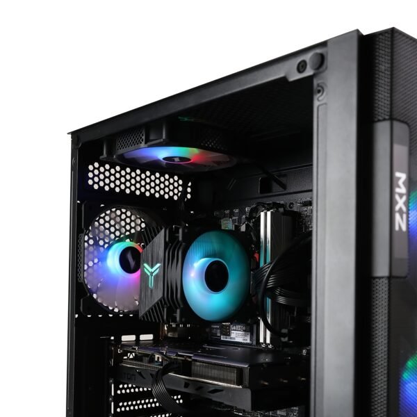 MXZ Gaming PC Computer Intel Core I5 12400F, 8GB*2(16GB) DDR4, NVME M2 500G/1TB, 5RGB Fans, Gamer Desktop Computer Optional RTX 4060|RTX 3060TI|RTX2060S|RX6750GRE - Image 5