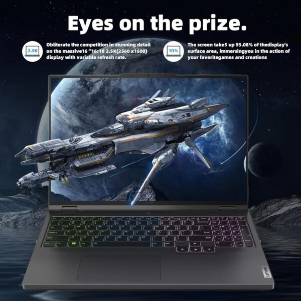 Lenovo Legion Pro 5i Gaming Laptop, 16" WQXGA 240Hz Display, 14th Gen Intel i9-14900HX, NVIDIA GeForce RTX 4070, 64GB DDR5, 4TB SSD, Wi-Fi 6E, Backlit Keyboard, Windows 11 Home, with Cleanng Brush - Image 10