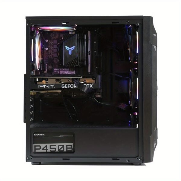 MXZ Gaming Desktop PC Computer I5 9400F, B365, 8G/16G DDR4, NVME 500G SSD, 5 RBG Fans, Optional RX6600/5600XT/GTX 1660S/RTX 2060/RTX 3050/RX580 - Image 6