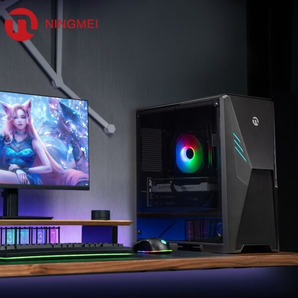 Ningmei Gaming PC Intel Core I5 12400F GeForce RTX 3060 1TB SSD 16GB RAM Gaming Desktop - Image 5