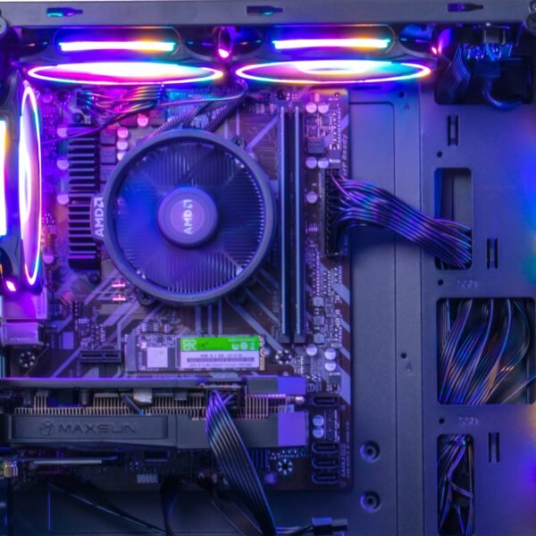 MXZ Gaming PC Computer AMD Ryzen 5 5500 3.6GHz, GeForce GTX 1660S, 16GB(8G*2) DDR4 3200, NVME 500GB SSD, 6RGB Fans, WIFI & Gamer Desktop Computer (R5 5500| GTX1660S) - Image 6