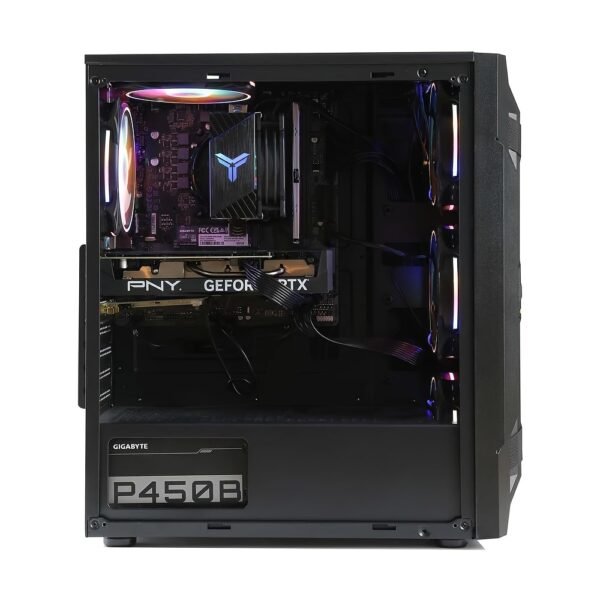 MXZ Gaming PC Computer Intel Core I5 9400F, GeForce RTX 2060, 8G DDR4, NVME M2 500GB, 5 RGB Fans, Gamer Desktop Computer (I5 9400F| RTX 2060) - Image 8