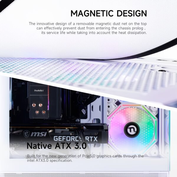 Ningmei Gaming PC Intel Core I5 12400F, Nvidia GeForce RTX 4060, 1TB SSD, 16GB RAM, Gaming Desktop - Image 4