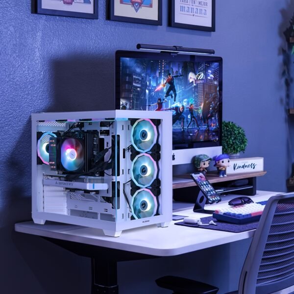 Mloong Gaming PC AMD Ryzen 5 5500 AMD Radeon RX 6600 1TB SSD 16GB RAM Gaming Desktop - Image 4