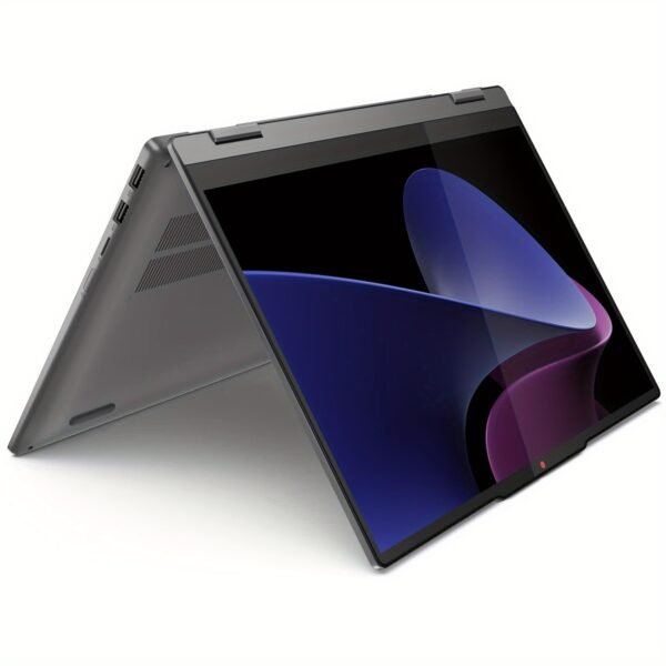 Lenovo IdeaPad 5 14" 2-in-1 Convertible Laptop - Intel Core i7-150U 10-Core Processor, 16GB LPDDR5 RAM & 2TB SSD, WUXGA IPS Touchscreen (1920x1200), Wi-Fi 6, Backlit Keyboard, Fingerprint Reader, Windows 11 Home - Luna Grey, Touchscreen Notebook, Thin Bezel Display, Highresolution Screen, Portable Computing, Sleek Design, Highquality Display, Business Professionals - Image 4