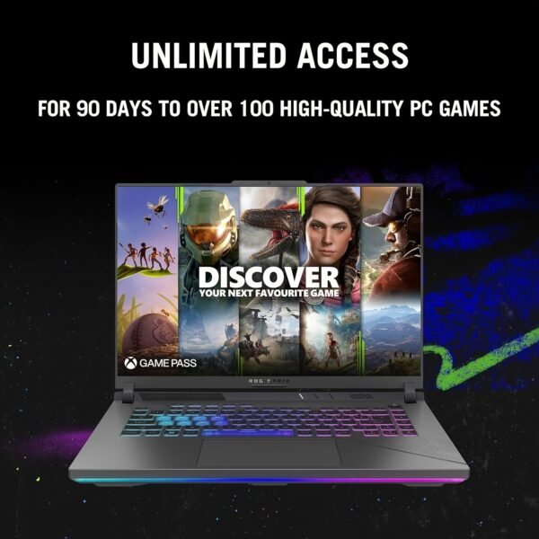 ASUS High Performance ROG Strix G16 Gaming Laptop, 16" 240Hz WQXGA Display, 14th Gen Intel I9-14900HX, 32GB DDR5 RAM, 2TB SSD, GeForce RTX 4060, Backlit KB, WiFi 6E, Windows 11 Pro, with Cefesfy Mouse And Cleaning Kit - Image 2