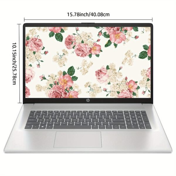 HP 17 Business Laptop, 17.3" FHD Display, AMD Ryzen 5 7430U Processor, 16GB RAM, 512GB SSD, AMD Radeon Graphics, Long Battery Life, Wi-Fi 6, Windows 11 S, with 32GB USB - Image 2