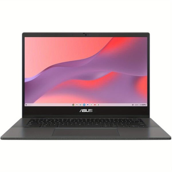 ASUS Chromebook CM14 CM1402C 14" Full HD Laptop, MediaTek Kompanio 520 2.0GHz Processor, 4GB RAM 64GB eMMC, Chrome OS, 15-Hour Battery, MIL-STD 810H Certified, Gravity Gray with Cleaning Brush, Educational Device, Sleek Design, Highresolution Display - Image 3