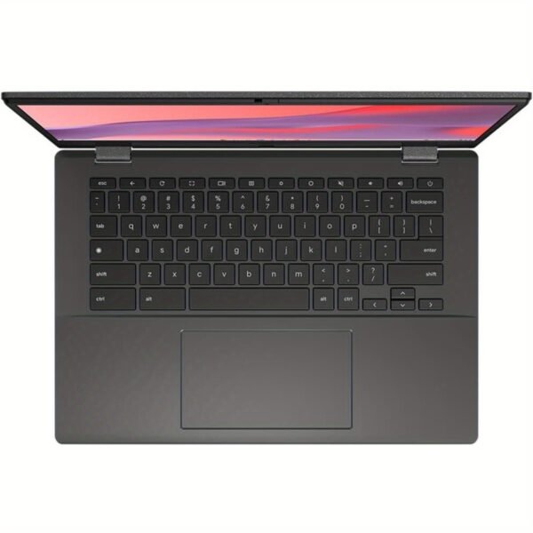 ASUS Chromebook CM14 CM1402C 14" Full HD Laptop, MediaTek Kompanio 520 2.0GHz Processor, 4GB RAM 64GB eMMC, Chrome OS, 15-Hour Battery, MIL-STD 810H Certified, Gravity Gray with Cleaning Brush, Educational Device, Sleek Design, Highresolution Display - Image 6