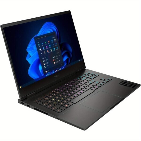 HP Omen 16 Gaming Laptop, 16.1" FHD 165Hz, Intel core i9-13900HX, 64GB DDR5 RAM, 2TB SSD, NVIDIA GeForce RTX 4060, Wi-Fi 6E, RGB Backlit, Windows 11 Home, Shadow Black, with Cleaning Brush - Image 2