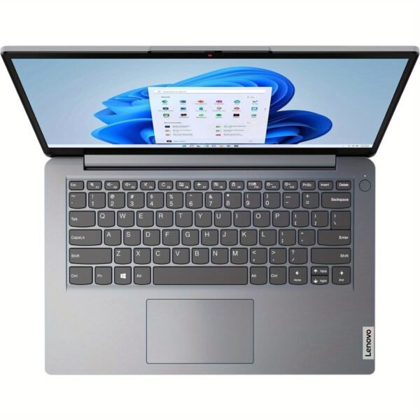 Lenovo IdeaPad 1 Business Laptop, 14" HD Display, Intel Celeron N4020, 4GB RAM, 160GB Storage (128GB EMM + 32GB SD Card), ‎Intel UHD Graphics, Wi-Fi 6, Long Battery Life, Windows 11 S, Cloud Gray - Image 3