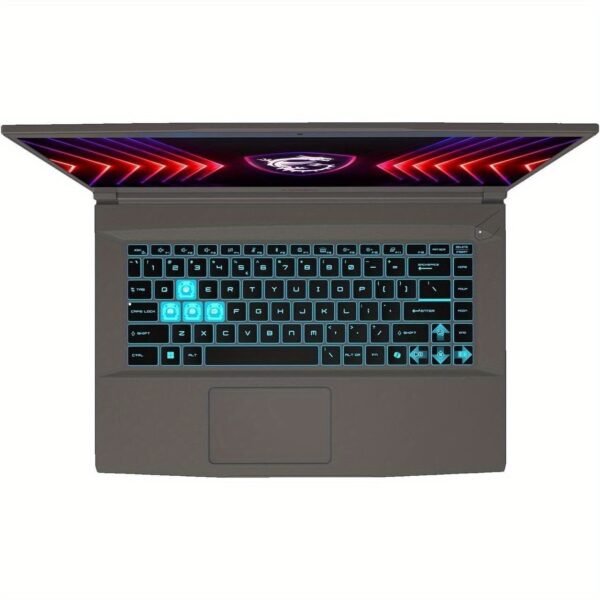 MSI Thin 15 Gaming Laptop, AMD Ryzen 9 8945HS Processor (Beat i9-13900H), 64 GB DDR5, 2 TB SSD, NVIDIA Geforce RTX 4060, 15.6" 144Hz IPS Display, Windows 11 Pro& Office Pro Lifetime License - Image 5