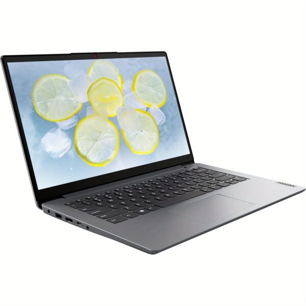 Lenovo IdeaPad 1 14 Business Laptop - 14" FHD Anti-Glare Display, AMD Ryzen 5 5500U, 8GB RAM, 256GB SSD, Radeon 7 Graphics, Wi-Fi 6, Windows 11 Home, 10-Hour Battery, Cloud Grey, Professional Computing, Premium Build, Sturdy Chassis, Portable Computer, Remote Workers - Image 2
