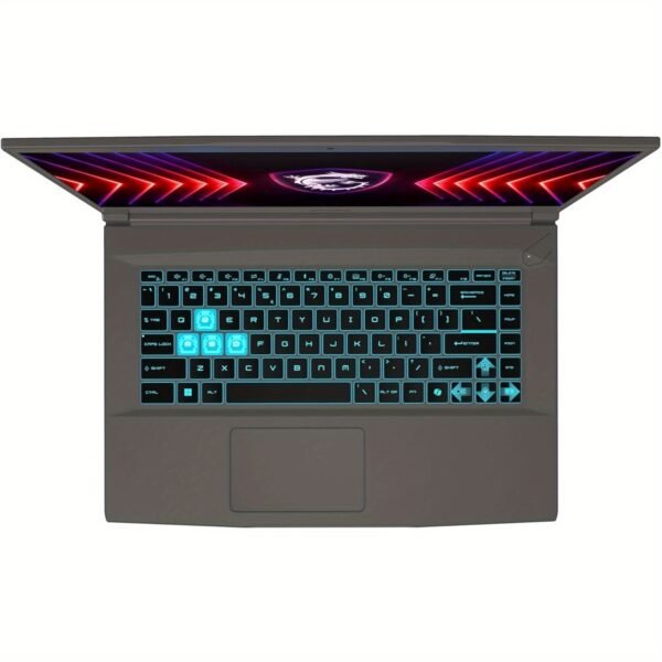 MSI Thin 15 Gaming Laptop, AMD Ryzen 9 8945HS(i9-13900H, Up to 5.2GHz), NVIDIA RTX 4060 8 GB GDDR6, 15.6" 144Hz IPS, 16 GB DDR5, 1 TB SSD, Win 11 Pro, Office Pro Lifetime License, 32G UFD, Mouse - Image 5