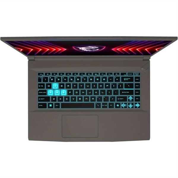 MSI Thin 15 Gaming Laptop, 15.6" 144 Hz IPS, AMD Ryzen 9 8945HS (i9-13900H, Up to 5.2GHz), NVIDIA RTX 4060 8 GB GDDR6, 32 GB DDR5, 2 TB SSD, Win 11 Pro, Office Pro Lifetime License, 32G UFD, Mouse - Image 6