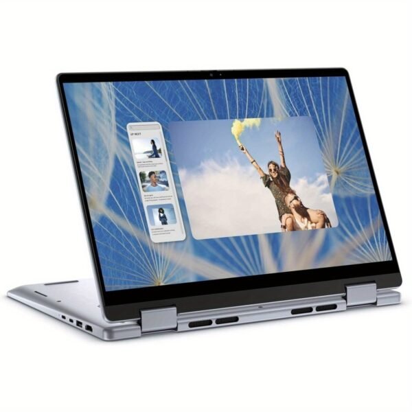 Dell Inspiron 14 7740 2-in-1 Laptop, 14" FHD+ Touchscreen, Intel Core i5-120U 10-Core Processor, 24GB DDR5 RAM, 1TB SSD, Intel Iris Xe Graphics, 10-Hr Battery, Wi-Fi 6E, Backlit Keyboard, Camera, Windows 11 Home, Ice Blue with Cleaning Brush, Touchscreen Notebook | Cosmic Design | Longbattery Life - Image 6