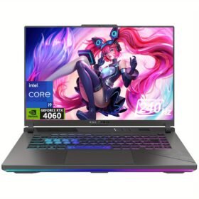 ASUS ROG Strix G16 Gaming Laptop, 16" 240Hz QHD Display, Intel core i9-14900HX, NVIDIA GeForce RTX 4060, 64GB DDR5 RAM, 1TB SSD, Wifi6, Windows 11 Home, Eclipse Gray