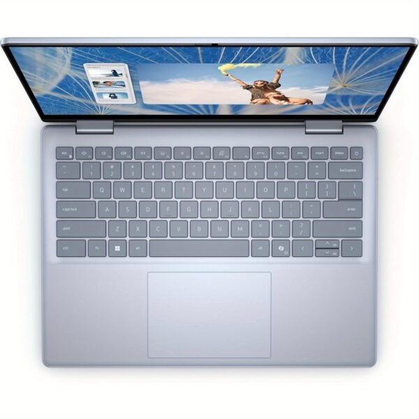 Dell Inspiron 14 7740 2-in-1 Laptop, 14" FHD+ Touchscreen, Intel Core i5-120U 10-Core Processor, 24GB DDR5 RAM, 1TB SSD, Intel Iris Xe Graphics, 10-Hr Battery, Wi-Fi 6E, Backlit Keyboard, Camera, Windows 11 Home, Ice Blue with Cleaning Brush, Touchscreen Notebook | Cosmic Design | Longbattery Life - Image 5