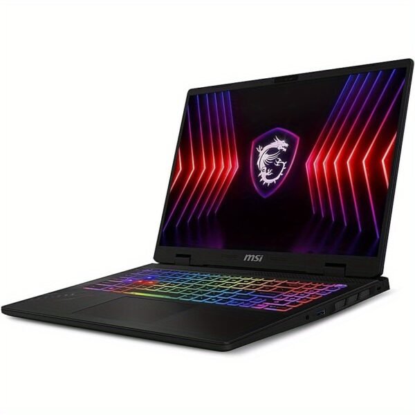MSI Crosshair 16 Gaming Laptop 16" FHD+ 144Hz IPS Display, Intel i7-14650HX (Up to 5.2GHz), 64GB DDR5 RAM, 1TB SSD, 8GB RTX 4070, 90Whr Battery, Wi-Fi 6E, BT 5.3, Windows 11 Pro, Office 2024 Pro, Portable Gaming Laptop with RGB Keyboard & 720P Webcam, Gaming Notebook | Steelseries Keyboard | Highperformance Components - Image 4