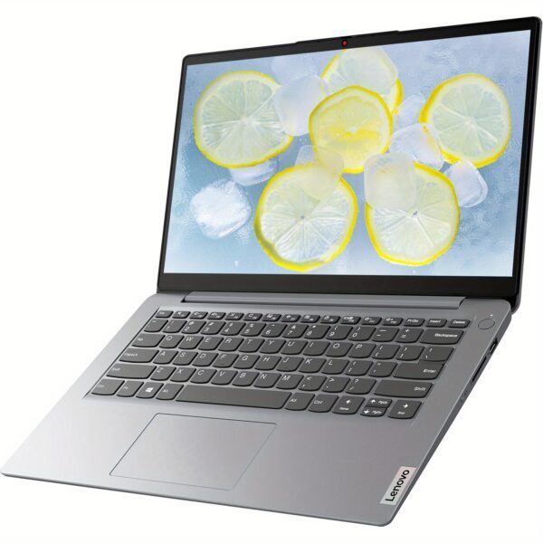 Lenovo IdeaPad 1 14 Business Laptop - 14" FHD Anti-Glare Display, AMD Ryzen 5 5500U, 8GB RAM, 256GB SSD, Radeon 7 Graphics, Wi-Fi 6, Windows 11 Home, 10-Hour Battery, Cloud Grey, Professional Computing, Premium Build, Sturdy Chassis, Portable Computer, Remote Workers - Image 3
