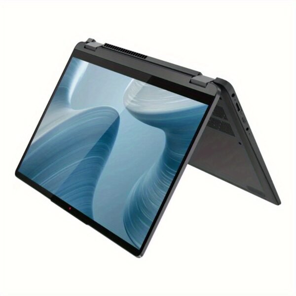 Lenovo Flex 5i 14" 2-in-1 Convertible Laptop, Intel Core i5-1235U 10-Core Processor, 16GB RAM 1TB SSD, FHD+ Touchscreen (1920x1200), Backlit Keyboard, Fingerprint Reader, Wi-Fi 6, Windows 11 Home in S Mode, Storm Grey, Light Weight Laptop, Productivity Device, Multimedia Playback, Rosedesign Lid, Modern Aesthetic, Durable Construction, Glossy Finish - Image 2