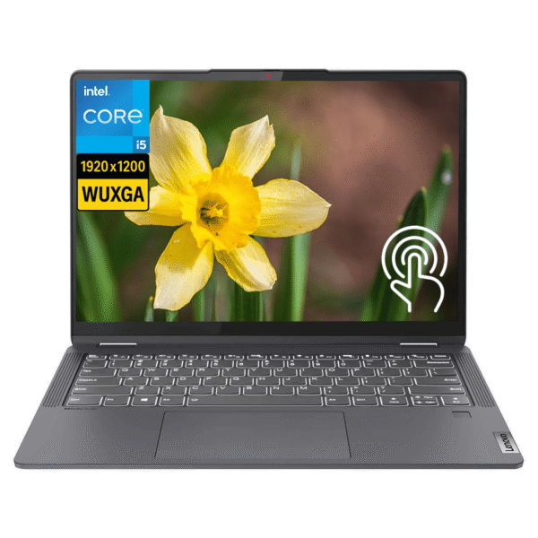 Lenovo IdeaPad Flex 5i 14" FHD+ Touchscreen 2-in-1 Laptop, Intel Core i5-1235U 10-Core Processor, 16GB RAM 1TB SSD, Iris Xe Graphics, Fingerprint Reader & Backlit Keyboard, Windows 11 Home in S Mode, Storm Gray, Laptop for Work, Touchscreen Laptop, Highperformance Laptop, 16Gb Ram Laptop, Students