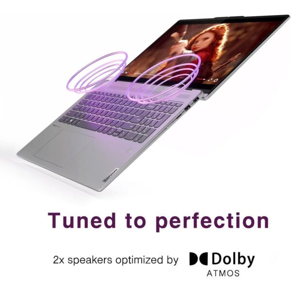 Lenovo Yoga 7 2-in-1 Laptop, 16" WUXGA 2K Touchscreen, AMD Ryzen 7 8840HS, 16GB DDR5 RAM, 2TB SSD, Backlit KB, Fingerprint, Wi-Fi 6E, 1080P Webcam, Windows 11 Home, Artic Gray - Image 5