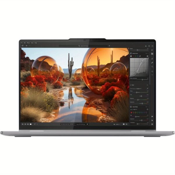 Lenovo Yoga 7 2-in-1 16" WUXGA Touchscreen Laptop, AMD Ryzen 7 8840HS, 16GB LPDDR5X RAM, 2TB SSD, 2K IPS LCD, Long Battery Life, FHD Webcam, Backlit Keyboard, Windows 11 Home, Artic Grey - Image 2